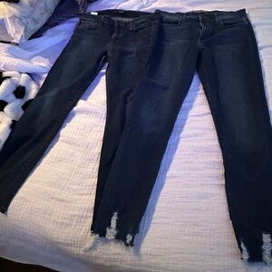 Two pairs of Joe’s Jeans. Both size 30